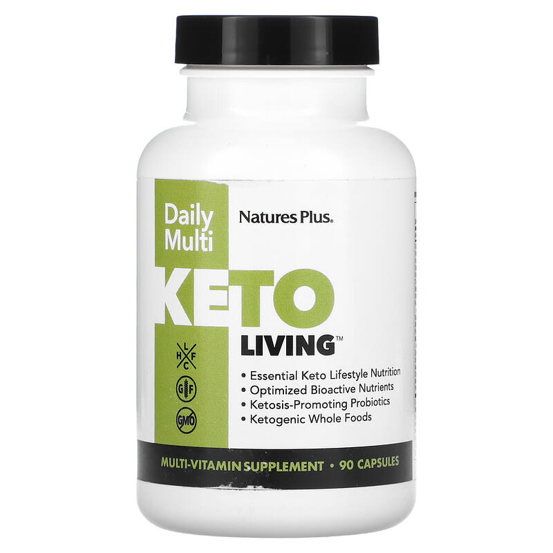 NaturesPlus Keto Living Daily Multi 90 Capsules 1 NaturesPlus Keto Living Daily Multi 90 viên 097467820029