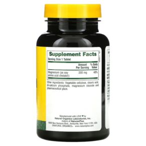 NaturesPlus Magnesium 200 mg 90 Tablets 097467033504