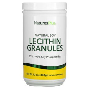 NaturesPlus Natural Soy Lecithin Granules 12 oz (340 g) 097467042100