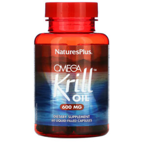 NaturesPlus Omega Krill Oil 600 mg 60 Liquid-Filled viên 097467039728