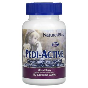 NaturesPlus Pedi-Active Supplement for Active Children Mixed Berry 120 viên 097467030015