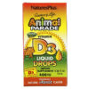 NaturesPlus Source of Life Animal Parade Vitamin D3 Liquid Drops Natural Orange 400 IU 0.34 fl oz (10 ml) 097467299412