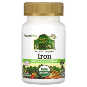 NaturesPlus Source of Life Garden Iron 30 viên 097467307360