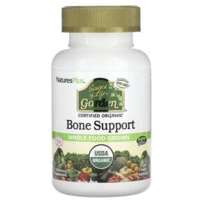 NaturesPlus Source of Life Garden Organic Bone Support 120 viên 097467307292