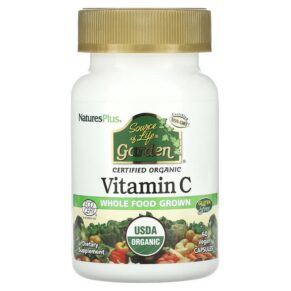 NaturesPlus Source of Life Garden Vitamin C 60 viên 097467307339