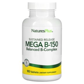 NaturesPlus Sustained Release Mega B-150 Balanced B-Complex 90 viên 097467014558
