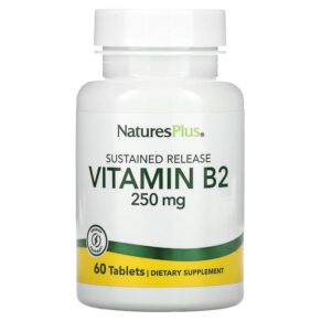 NaturesPlus Vitamin B2 250 mg 60 viên 097467016354