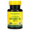 NaturesPlus Water-Dispersible Vitamin D3 400 IU 90 viên 097467009912