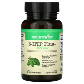 NatureWise 5-HTP Plus+ 200 mg 30 viên 858081006103