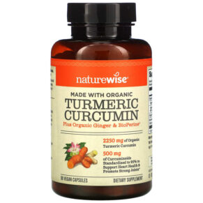 NatureWise Turmeric Curcumin 90 viên 858081006196