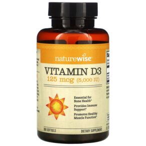 NatureWise Vitamin D3 125 mcg (5.000 IU) 360 viên 858081006042