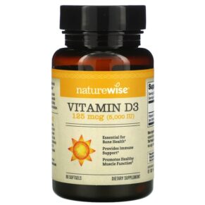 NatureWise Vitamin D3 125 mcg (5.000 IU) 90 viên 858081006202