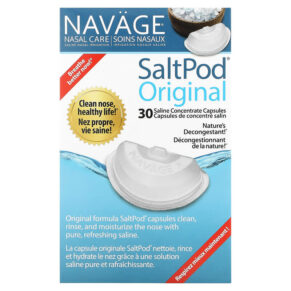 Navage Nasal Care Saline Nasal Irrigation Saltpod Original 30 Saline Concentrate viên 858492004019