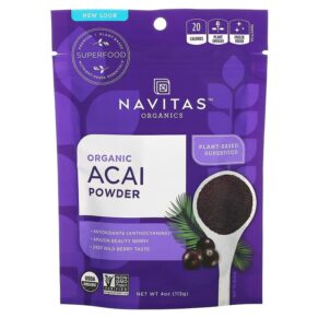 Navitas Organics Organic Acai Powder 4 oz (113 g) 858847000291