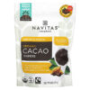 Navitas Organics Organic Cacao bánh Unsweetened 8 oz (227 g) 811961022587