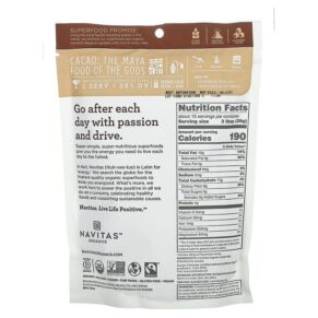 Navitas Organics Organic Cacao Nibs 16 oz (454 g) 858847000697
