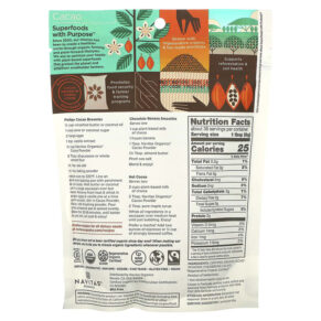 Navitas Organics Organic Cacao Powder Unsweetened 8 oz (227 g) 858847000871