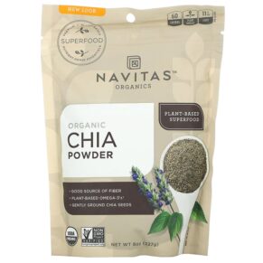 Navitas Organics Organic Chia Powder 8 oz (227 g) 858847000369