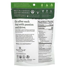 Navitas Organics Organic Maca Gelatinized 16 oz (454 g) 858847000567