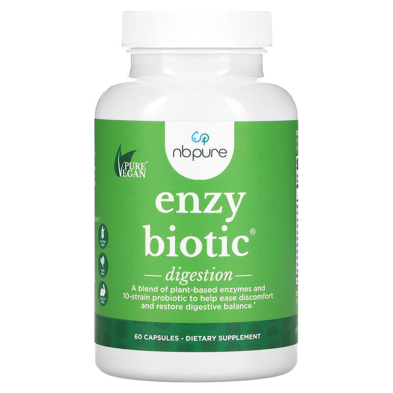 NB Pure Enzybiotic 60 Capsules 1 NB Pure Enzybiotic 60 viên 013886030306