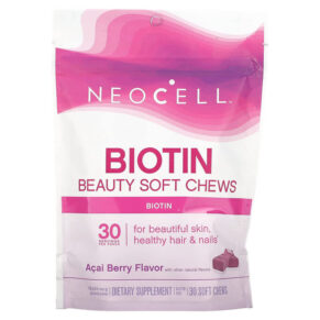 NeoCell Biotin Beauty Acai Berry 10.000 mcg 30 viên 016185129603