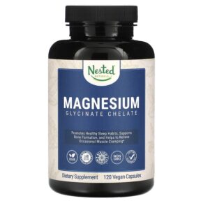 Nested Naturals Magnesium Glycinate Chelate 120 viên 852446007132