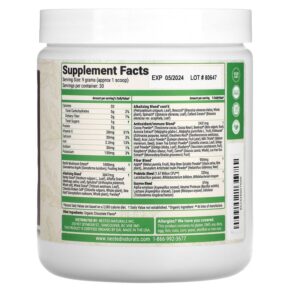Nested Naturals Super Reishi Calm Dark Chocolate 9.5 oz (270 g) 852446007699