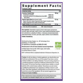 New Chapter All-Flora Probiotic 10 Billion CFU 60 Vegan Capsules 727783901835