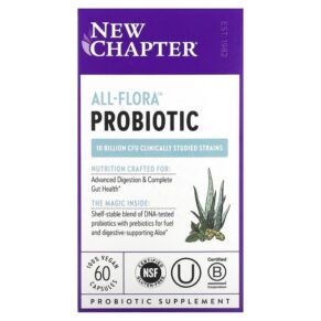 New Chapter All-Flora Probiotic 10 Billion CFU 60 viên 727783901835