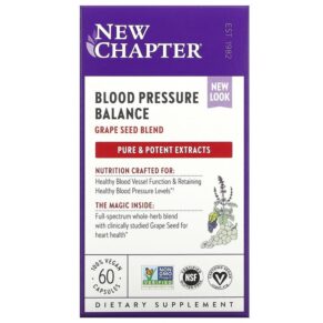 New Chapter Blood Pressure Balance 60 viên 727783004093