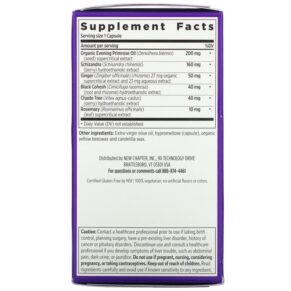 New Chapter Estrotone 60 Vegetarian Capsules 727783900661