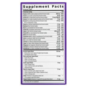 New Chapter Every Man's One Daily 40+ Multivitamin 48 Vegetarian Tablets 727783003706