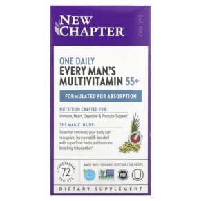 New Chapter Every Man's One Daily 55+ Multivitamin 72 viên 727783901286