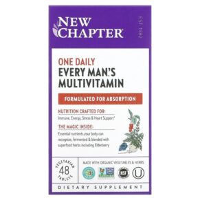 New Chapter Every Man's One Daily Multivitamin 48 viên 727783003270