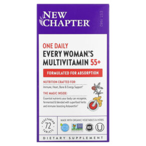 New Chapter Every Woman's One Daily 55+ Multivitamin 72 viên 727783901255