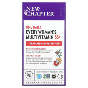 New Chapter Every Woman's One Daily 55+ Multivitamin 96 viên 727783901767