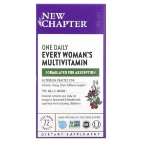 New Chapter Every Woman's One Daily Multivitamin 72 viên 727783003089