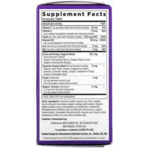 New Chapter Fermented Iron Complex 60 Vegetarian Tablets 3 New Chapter Fermented Iron Complex 60 Vegetarian Tablets 727783006363