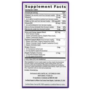 New Chapter Fermented Iron Complex 90 Vegetarian Tablets 727783903570