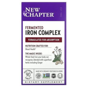New Chapter Fermented Iron Complex 90 viên 727783903570