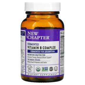New Chapter Fermented Vitamin B Complex 60 viên 727783902610