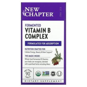 New Chapter Fermented Vitamin B Complex 90 viên 727783903594