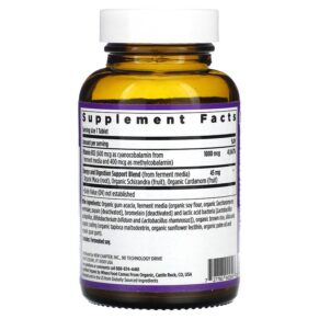 New Chapter Fermented Vitamin B12 1.000 mcg 60 Vegan Tablets 727783902597