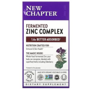 New Chapter Fermented Zinc Complex 90 viên 727783903563