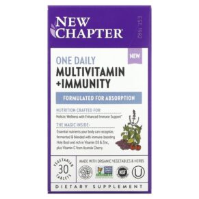 New Chapter One Daily Multivitamin + Immunity 30 viên 727783903532