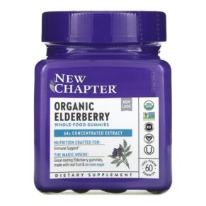 New Chapter Organic Elderberry Whole-Food 60 viên 727783902993