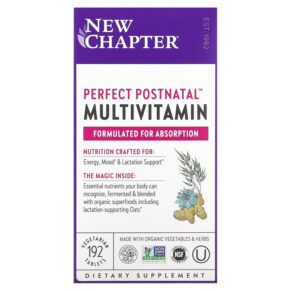 New Chapter Perfect Postnatal Whole-Food Multivitamin 192 viên 727783900586