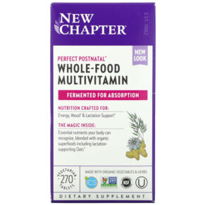 New Chapter Perfect Postnatal Whole-Food Multivitamin 270 viên 727783901965