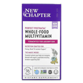 New Chapter Perfect Postnatal Whole-Food Multivitamin 96 viên 727783900579