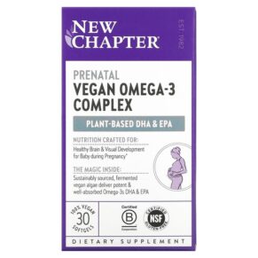 New Chapter Prenatal Vegan Omega-3 Complex 30 viên 727783903686